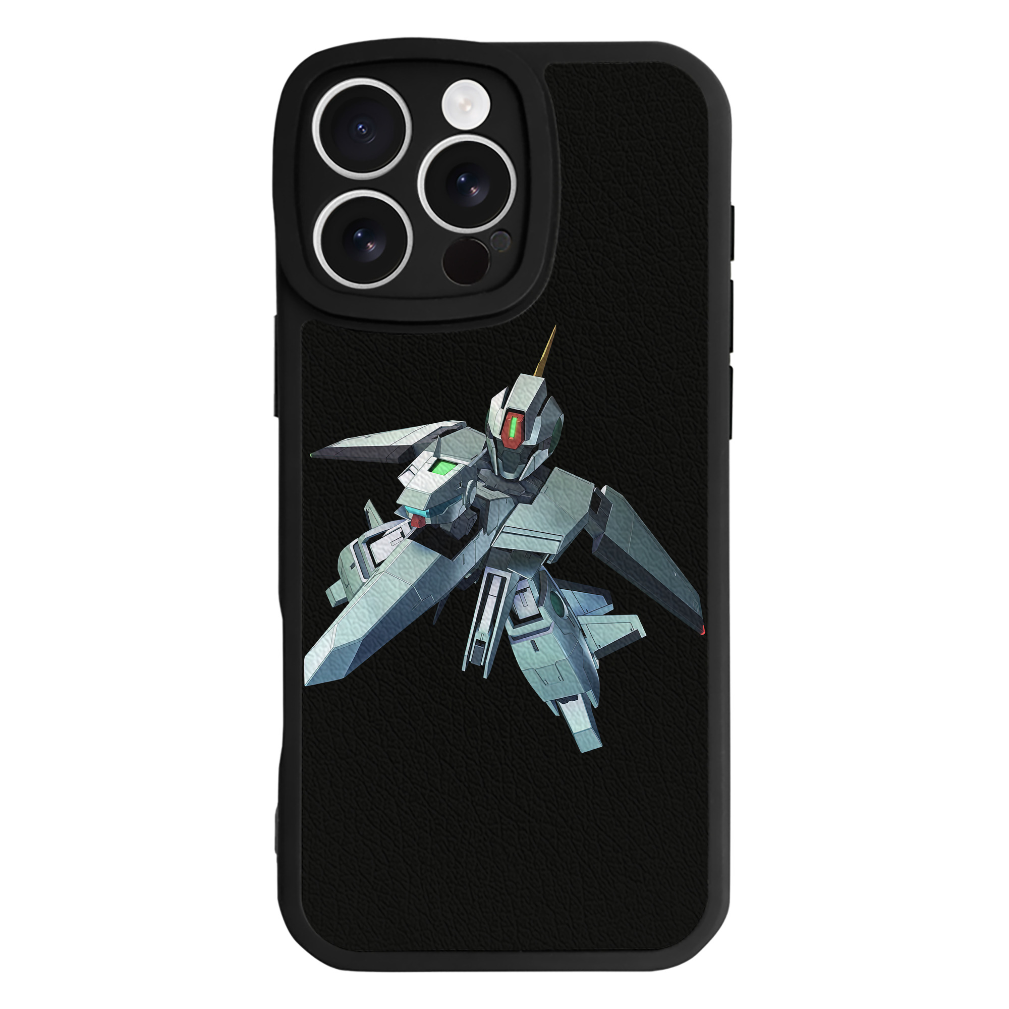 （画像用） 機動戦士ガンダム Mobile Suit Gundam 【iPhone 16シリーズ対応】シリコンスマホケース（レザー調） 材質：シリコン